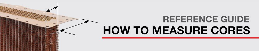 How to Measure Cores Header